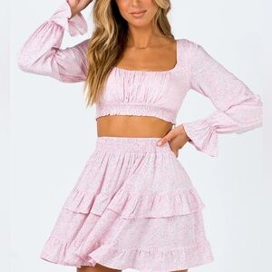 Princess Polly Susanna Set Blush